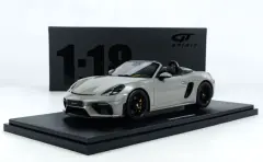 GT Spirit Porsche 718 (982) Spyder Crayon Grey