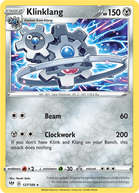 Klinklang 127/189 Normal/Rare