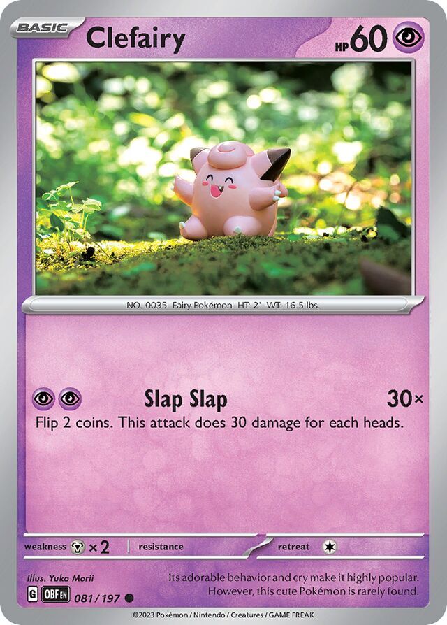 Clefairy 081/197 Reverse Holofoil/Common