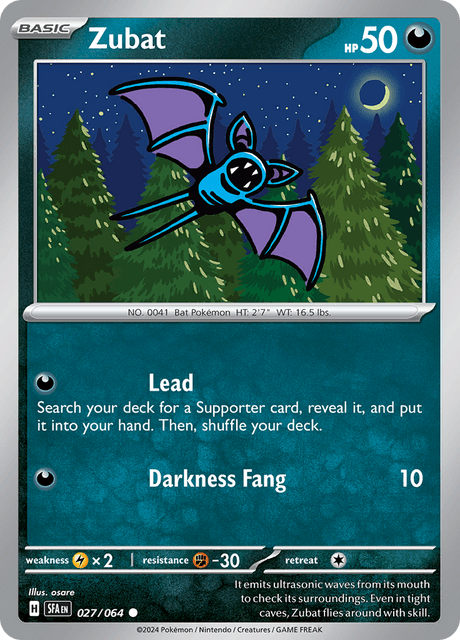 Zubat 027/064 Normal/Common