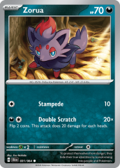 Zorua 031/064 Reverse Holofoil/Common