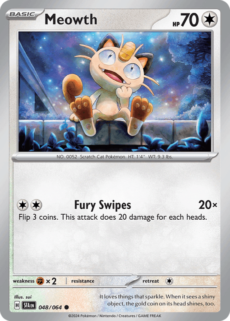 Meowth 048/064 Normal/Common