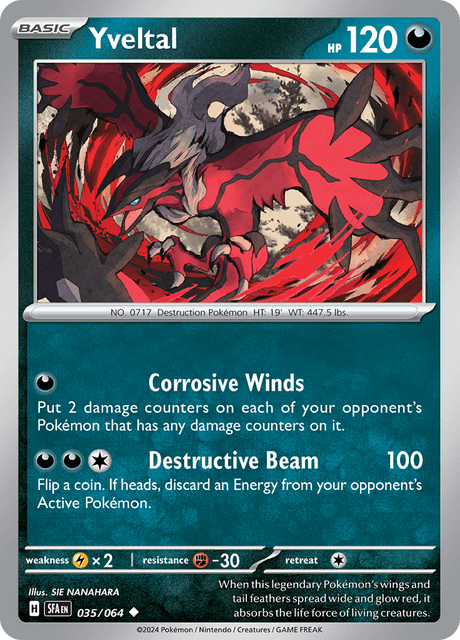 Yveltal 035/064 Normal/Uncommon