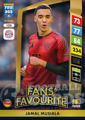 Jamal Musiala #135 Fans' Favourite