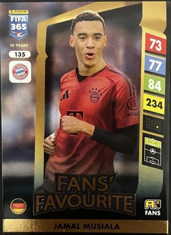 Jamal Musiala #135 Fans' Favourite