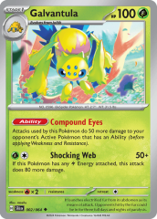 Galvantula 002/064 Reverse Holofoil/Uncommon
