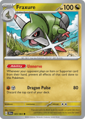Fraxure 045/064 Reverse Holofoil/Common