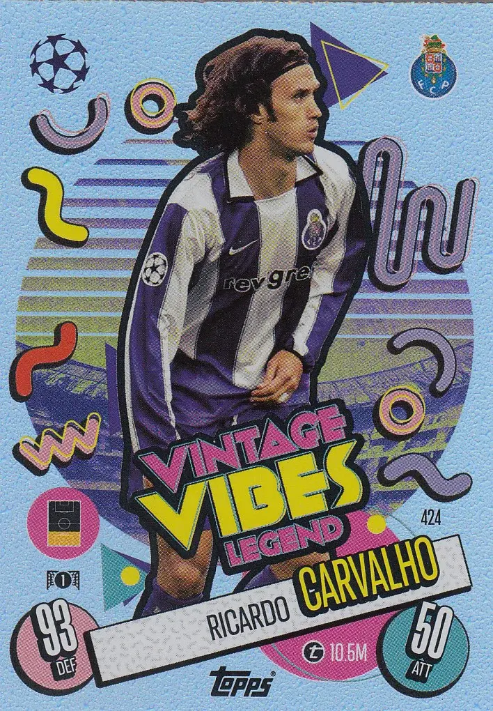 Ricardo Carvalho #424 Vintage Vibes Legend (Foil)