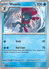 Weavile 014/064 Normal/Uncommon