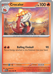Crocalor 024/182 Normal/Uncommon