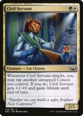 Civil Cervant-Creature/Cat Citizen (Normal)