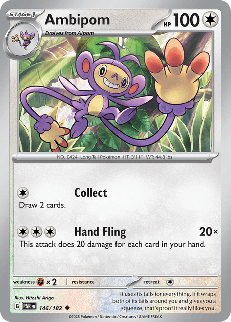 Ambipom 146/182 Normal/Uncommon