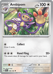Ambipom 146/182 Normal/Uncommon