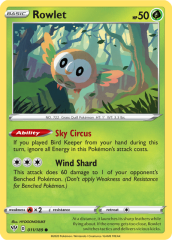 Rowlet 011/189 Normal/Common