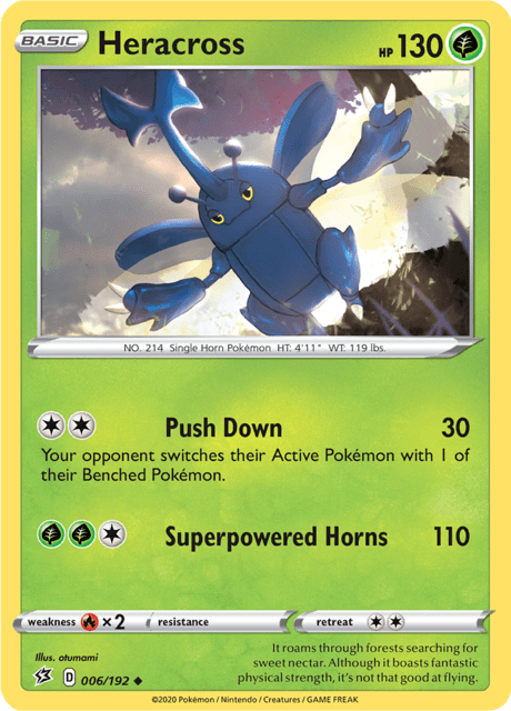 Heracross 006/192 Normal/Uncommon