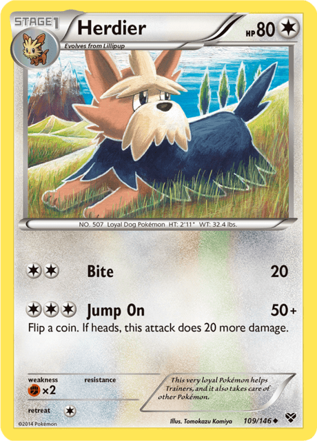 Herdier 109/146 Normal/Uncommon