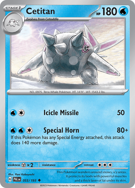 Cetitan 055/193 Normal/Uncommon