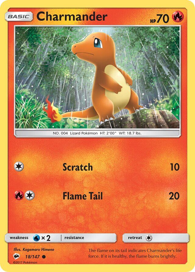 Charmander 18/147 Normal/Common