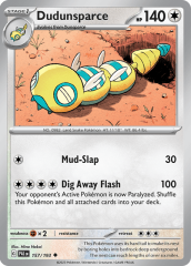 Dudunsparce 157/193 Normal/Uncommon