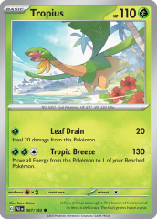 Tropius 007/193 Reverse Holofoil/Common