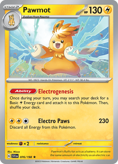 Pawmot 076/198 Vertical Line Holofoil/Rare