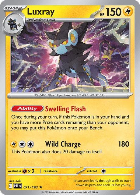Luxray 071/193 Holofoil/Rare