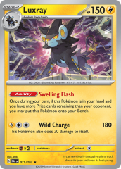 Luxray 071/193 Holofoil/Rare