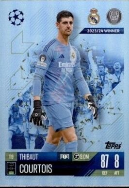 Thibaut Courtois #119 2023/24 Winner (Crystal Foil)