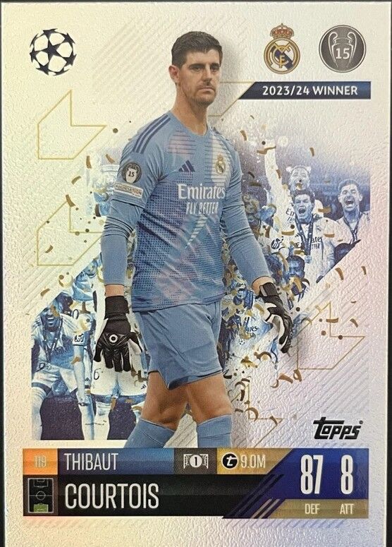 Thibaut Courtois #119 2023/24 Winner (Foil)