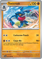 Toxicroak 024/064 Reverse Holofoil/Common