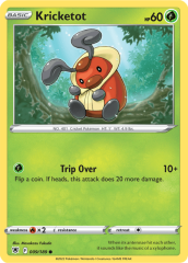 Kricketot 009/189 Reverse Holofoil/Common
