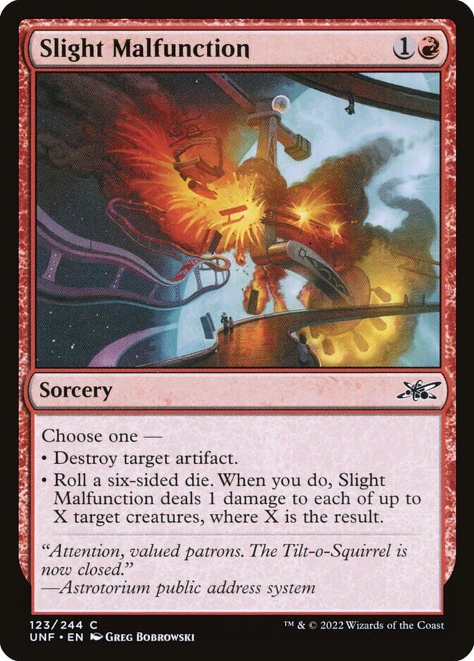 Slight Malfunction-Sorcery (Normal)