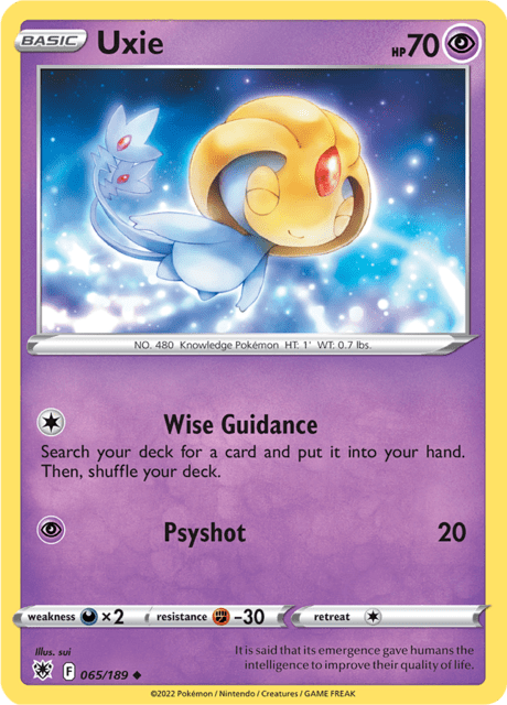 Uxie 065/189 Normal/Uncommon
