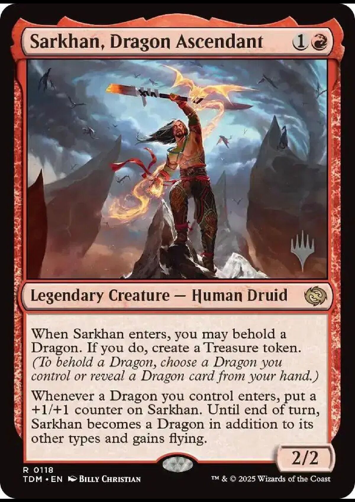 Sarkhan, Dragon Ascendant (Foil)