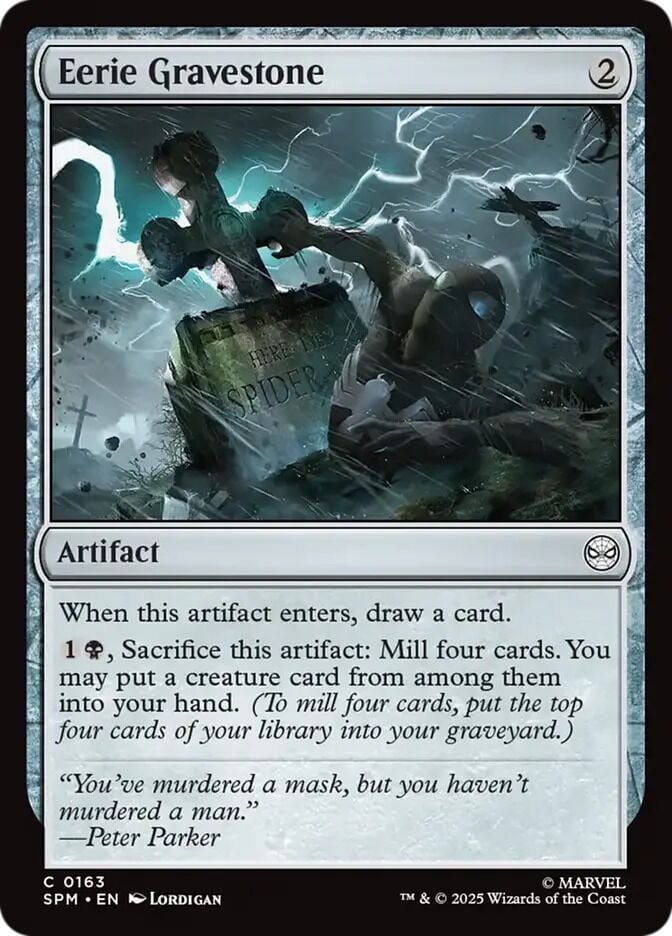 Eerie Gravestone (Holo)