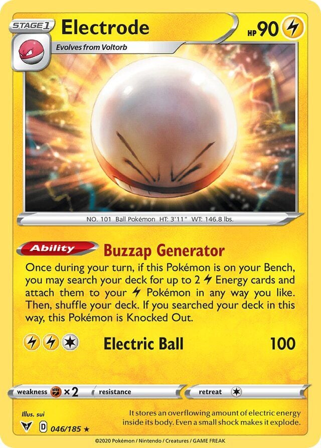 Electrode 046/185 Holofoil/Rare