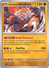 Bloodmoon Ursaluna 025/064 Reverse Holofoil/Rare