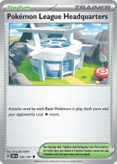 Pokemon League Headquarters 192/197 Reverse Holofoil/Uncommon