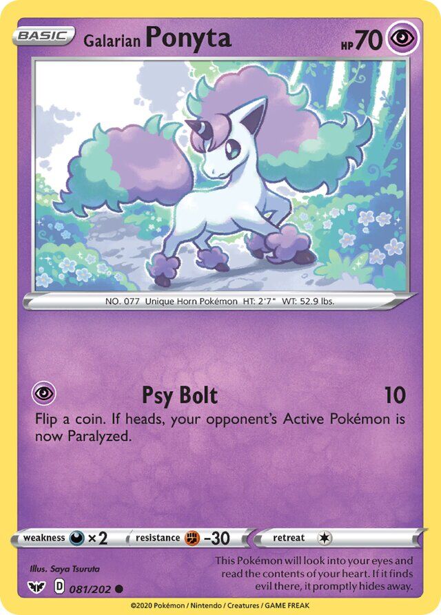 Galarian Ponyta 081/202 Normal/Common