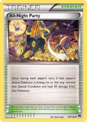All-Night Party 96/122 Reverse Holofoil/Uncommon
