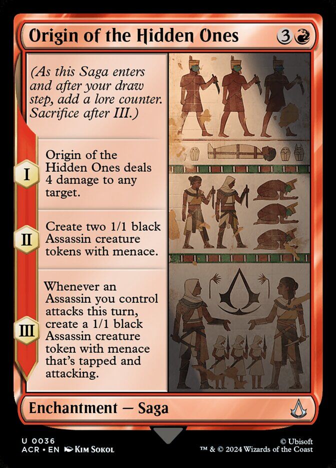 Origin of the Hidden Ones (Holo)