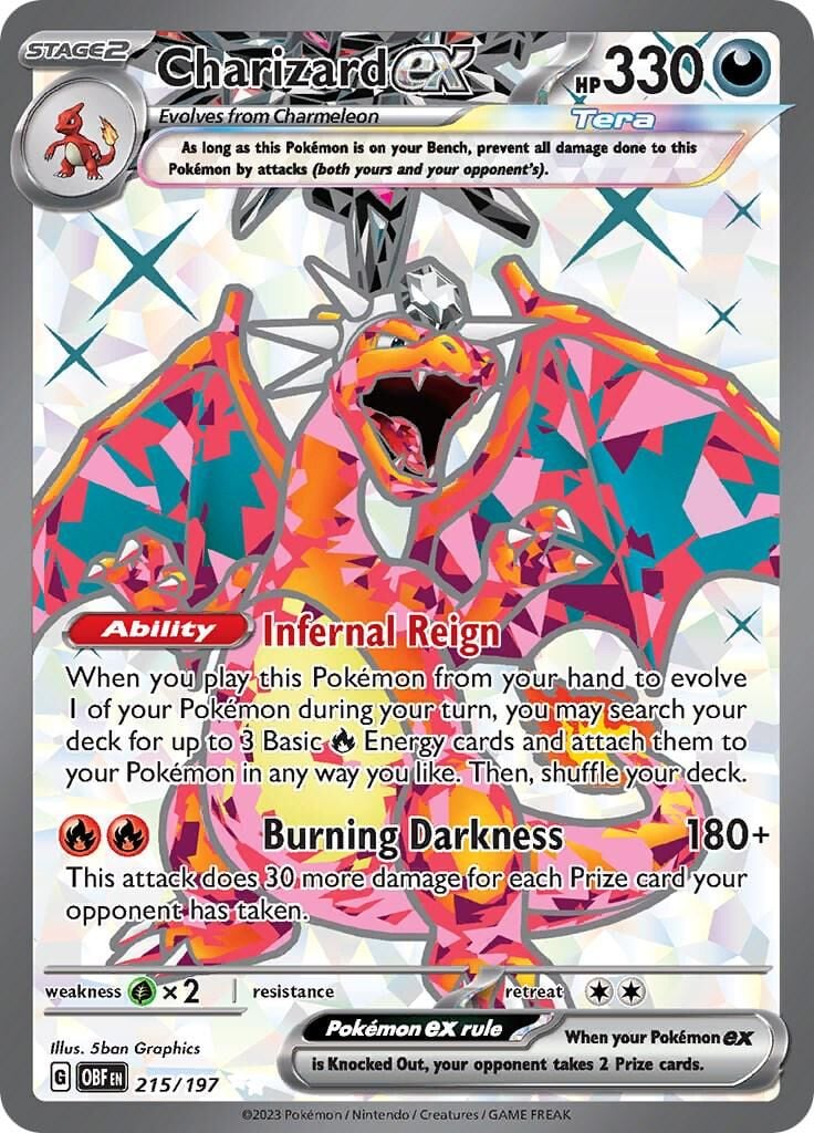 Charizard ex 215/197 Ultra Rare