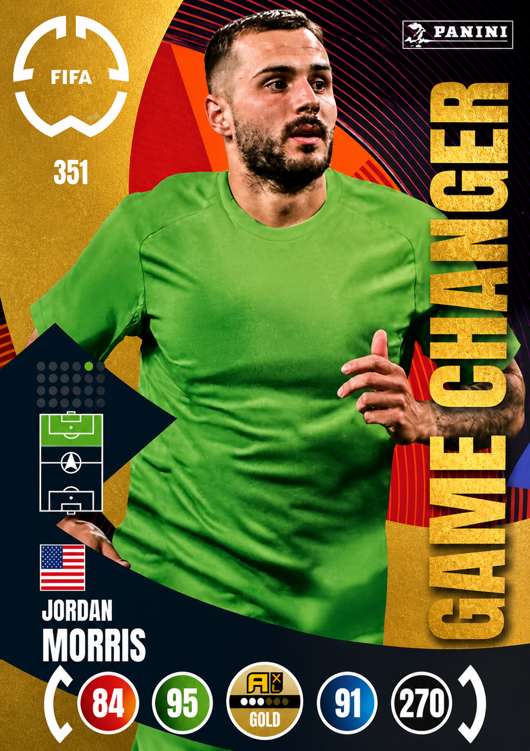 Jordan Morris #351 Game Changer