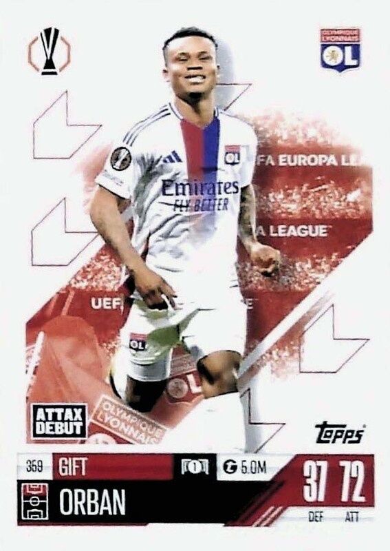 Gift Orban #359 Attax Debut