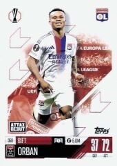 Gift Orban #359 Attax Debut