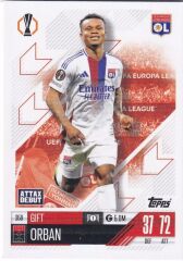Gift Orban #359 Attax Debut