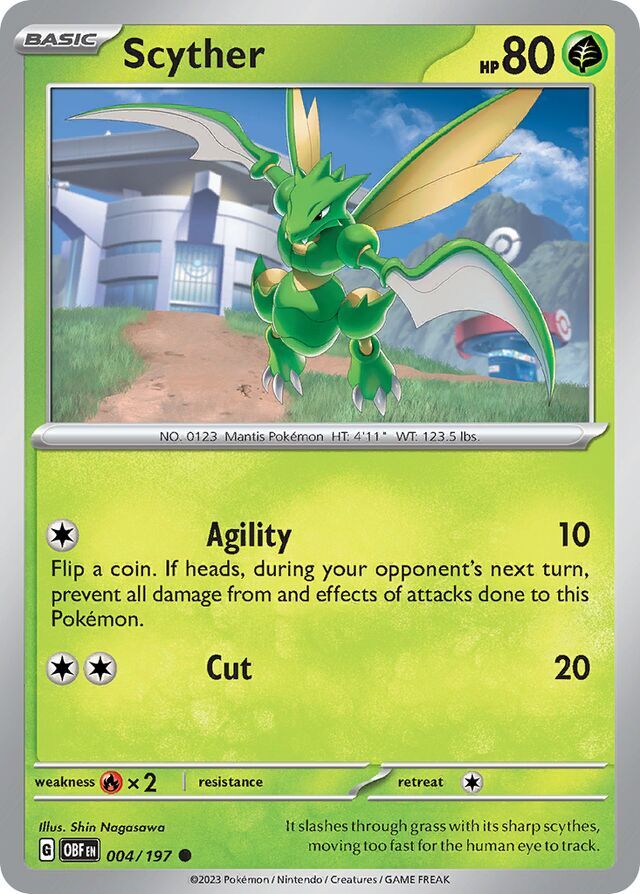 Scyther 004/197 Normal/Common