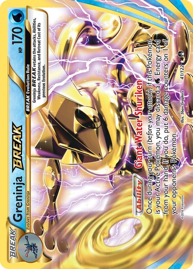 Greninja BREAK 41/122 Ultra Rare