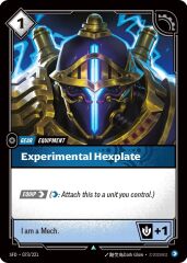 Experimental Hexplate (Normal)