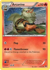 Arcanine 11/122 Normal/Uncommon